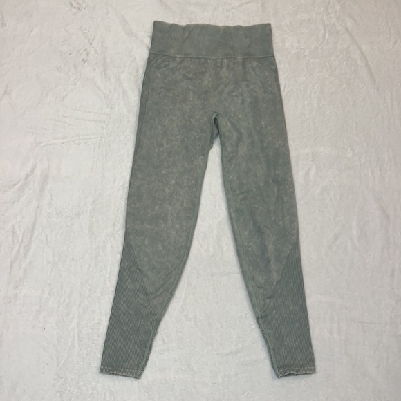 Victoria’s Secret PINK Seamless Leggings Mint Green Medium - Picture 3 of 7